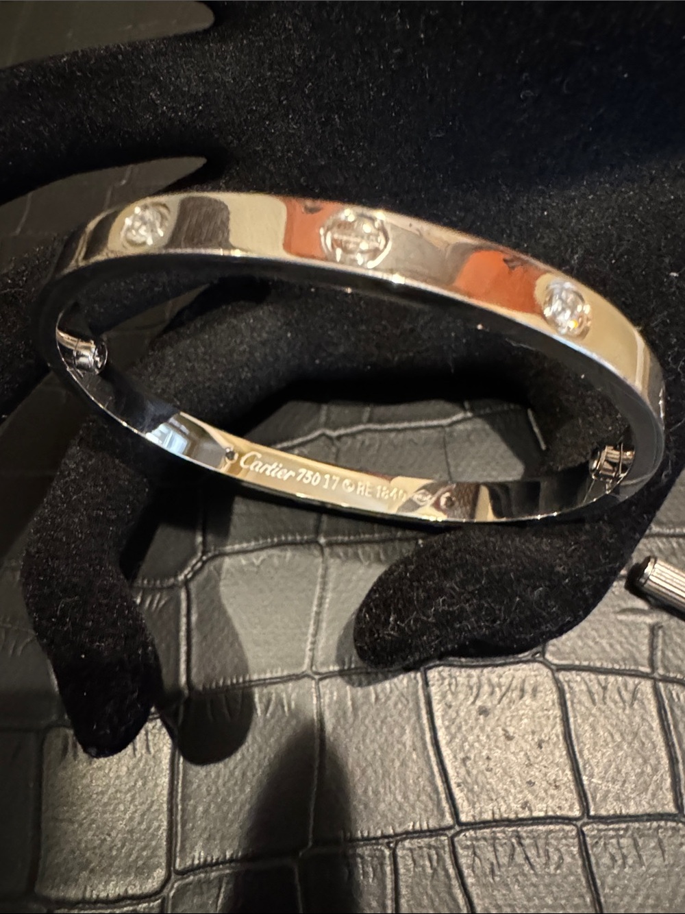 NEW Cartier Silver Tone Love Bracelet - Women's Fashion Jewelry
